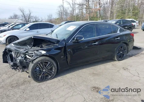 2015 Infiniti Q50 Sport из США, поврежденный, VIN JN1BV7AR5FM413746